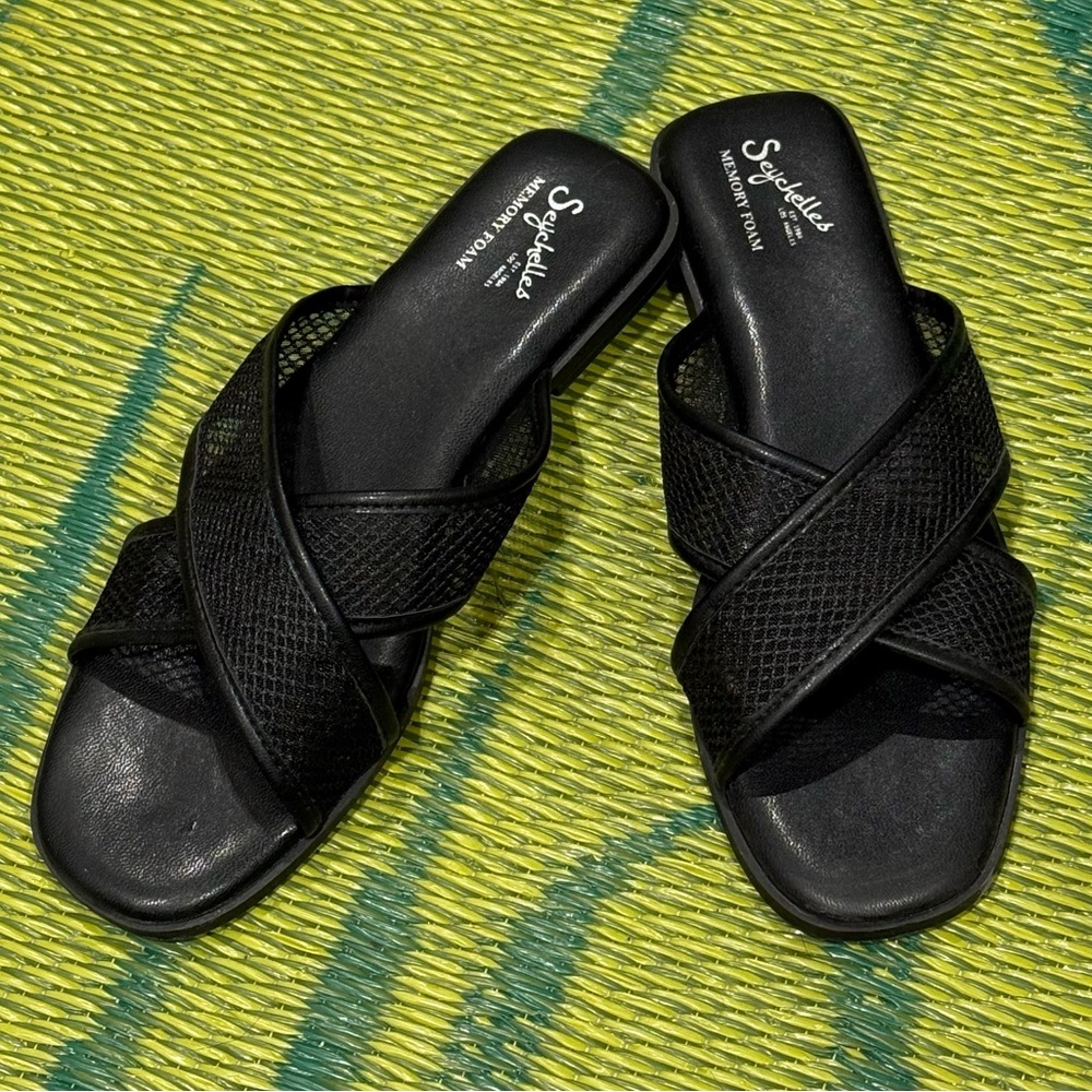 Seychelles Women's Black Sandals